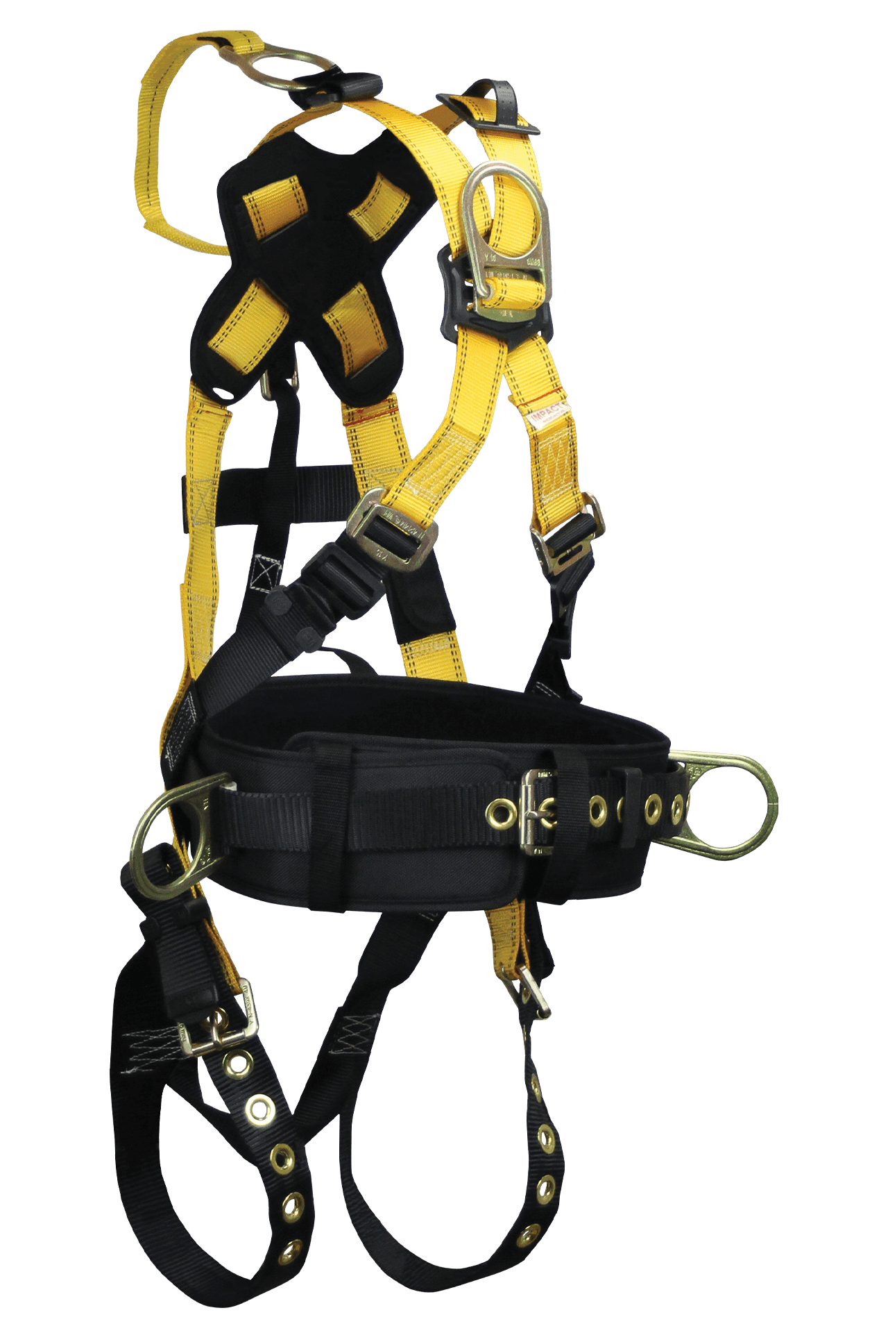 Roughneck® 5D Derrick Cross-over Belted Full Body Harness