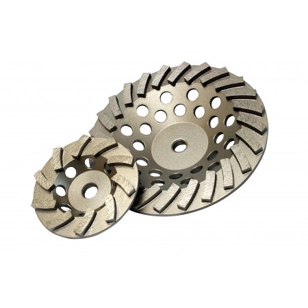 Delux-Cut Spiral Turbo Cup Grinders
