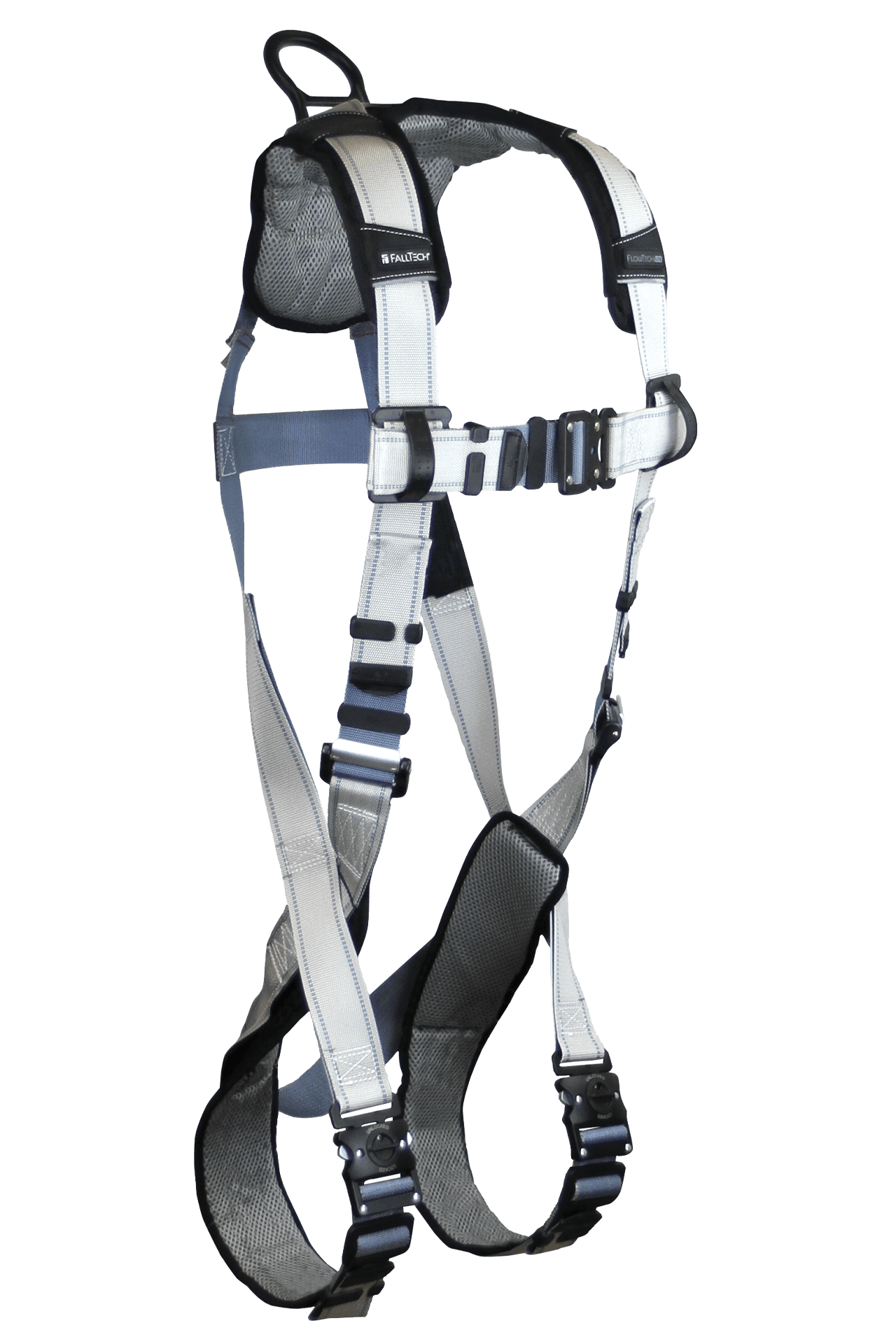 FlowTech LTE® 1D Standard Non-belted Full Body Harness, Triple-Lock Quick Connect Leg Buckles