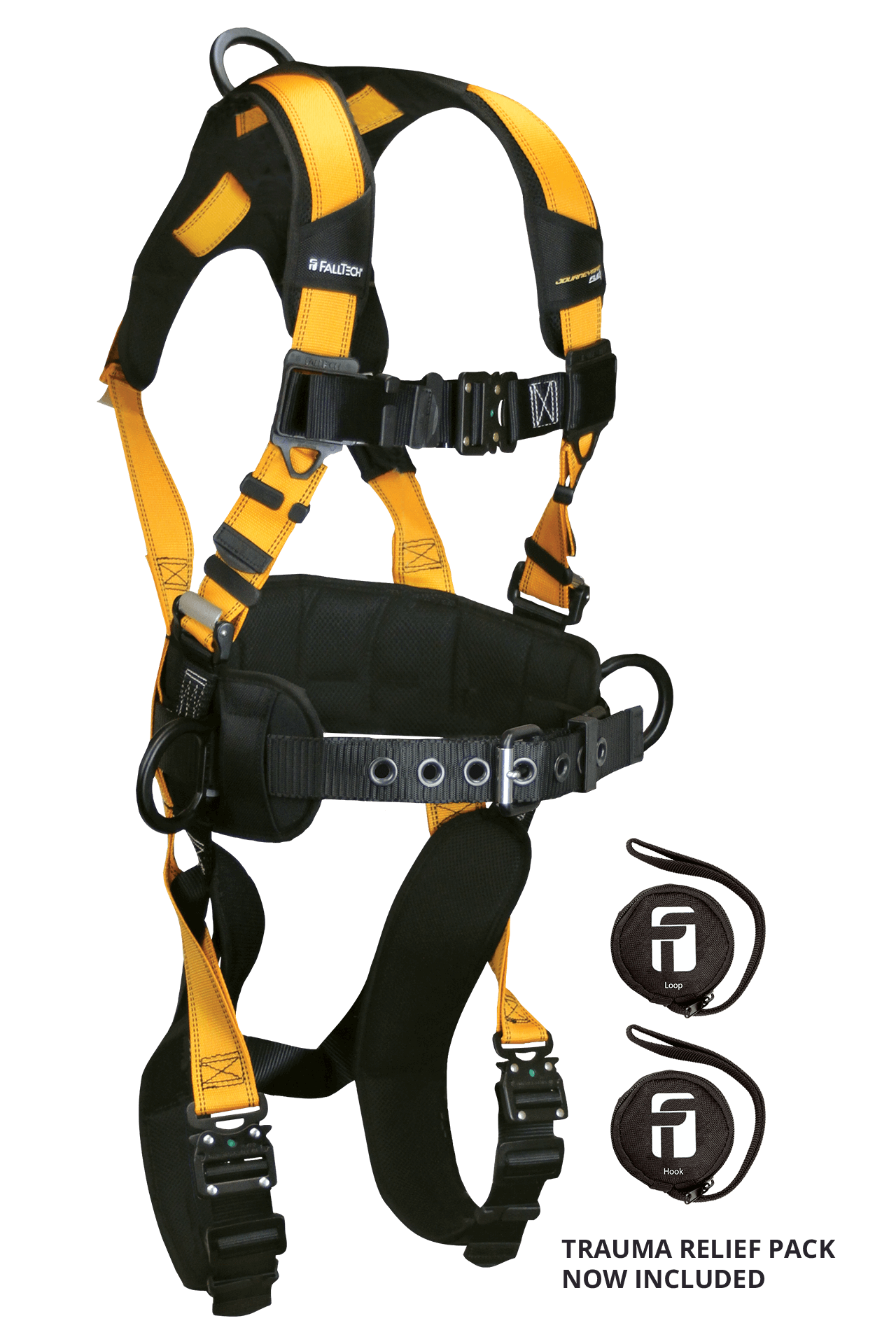 Journeyman Flex® Aluminum 3D Construction Belted Full Body Harness