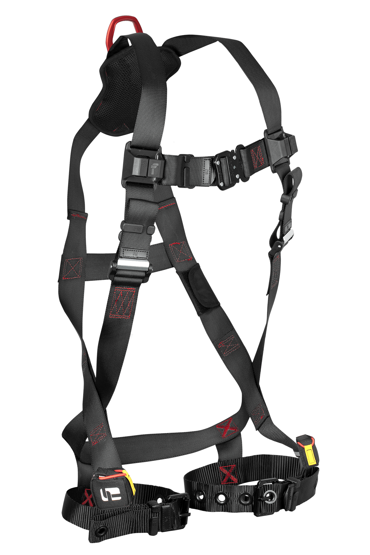 FT-Iron™ 1D Standard Non-Belted Full Body Harness, Tongue Buckle Leg Adjustment