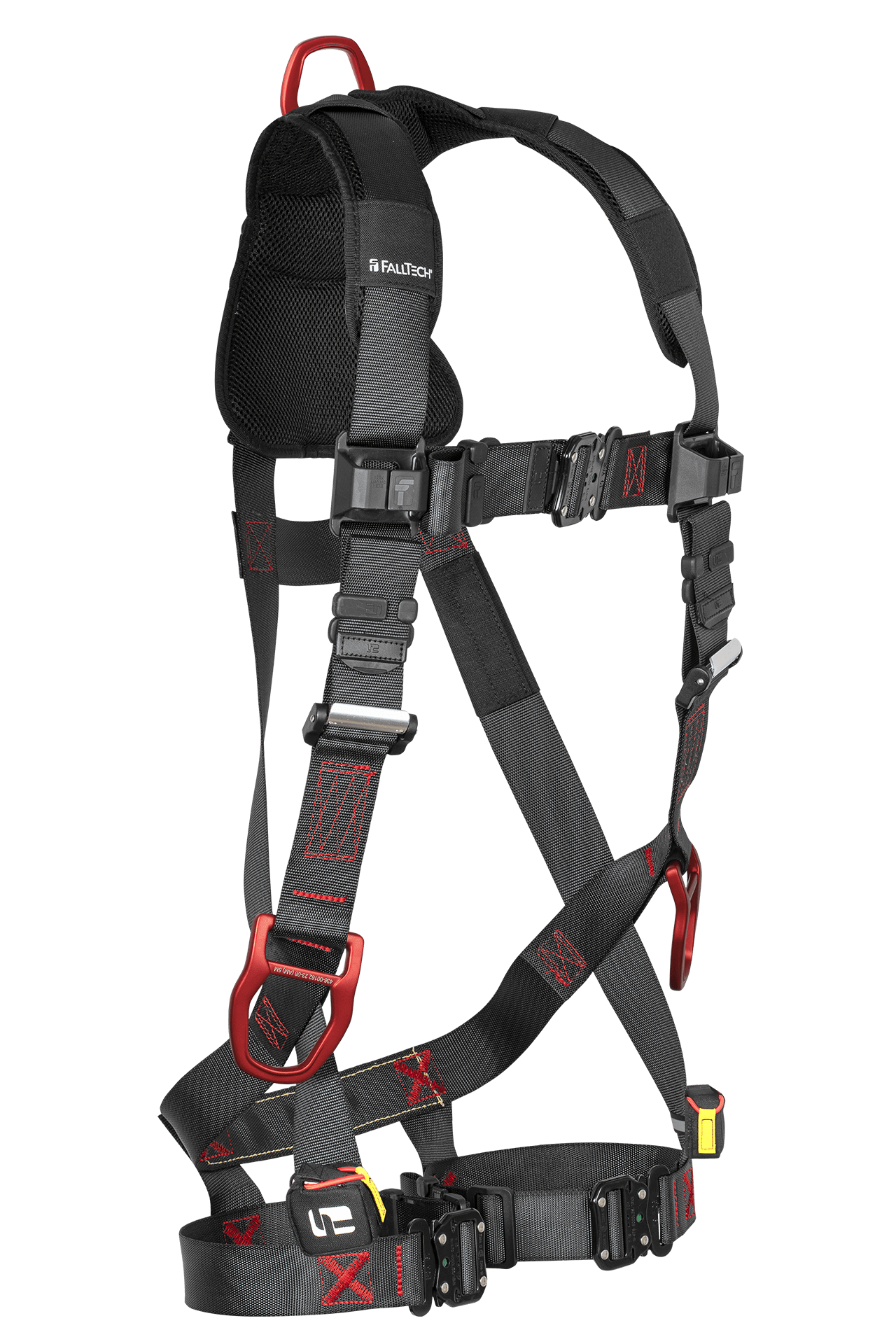 FT-Iron 3D Standard Non-belted Full Body Harness, Quick Connect Buckle Leg Adjustment