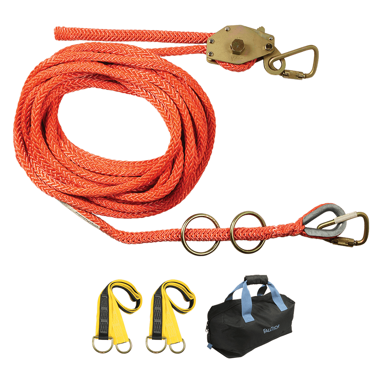 100' Temporary Rope HLL System; 2-person
