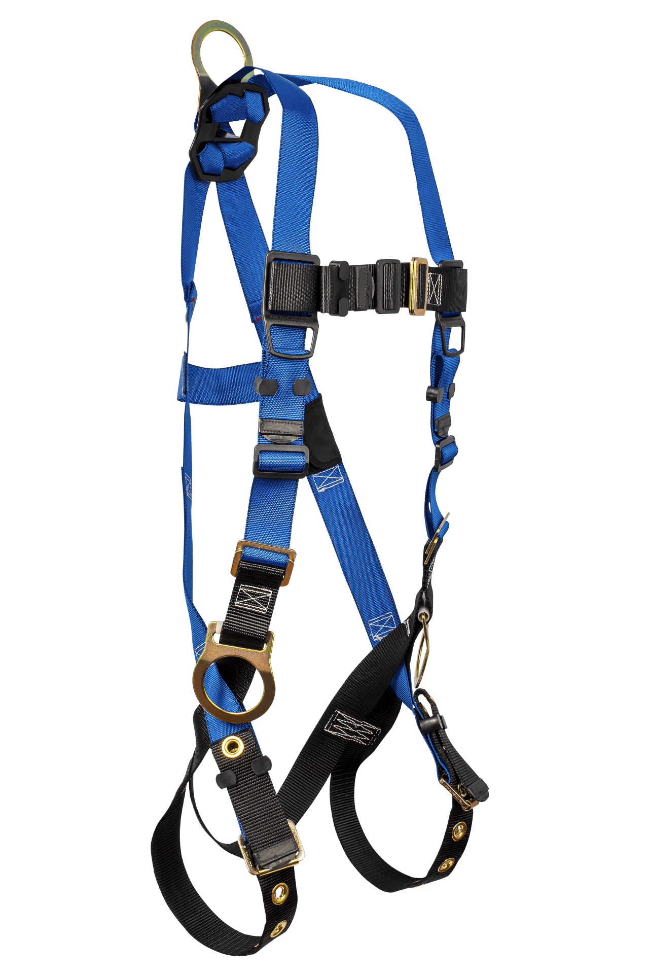Hi-Vis Lime Class 2 Vest with 3D Standard Non-belted Full Body Harness