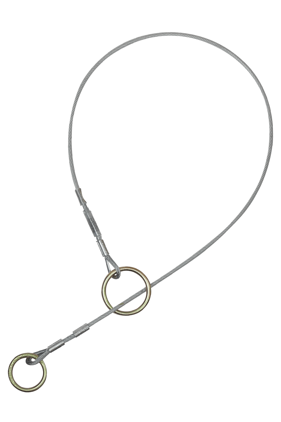 Cable Pass-through Sling Anchor with Galvanized Steel Cable