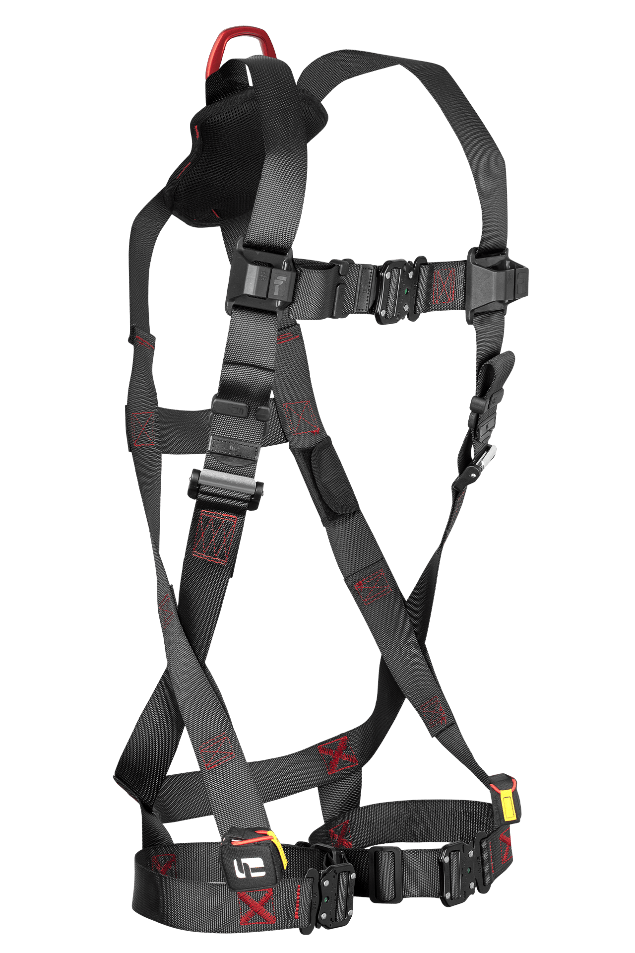 FT-Iron™ 1D Standard Non-Belted Full Body Harness, Quick Connect Buckle Leg Adjustment