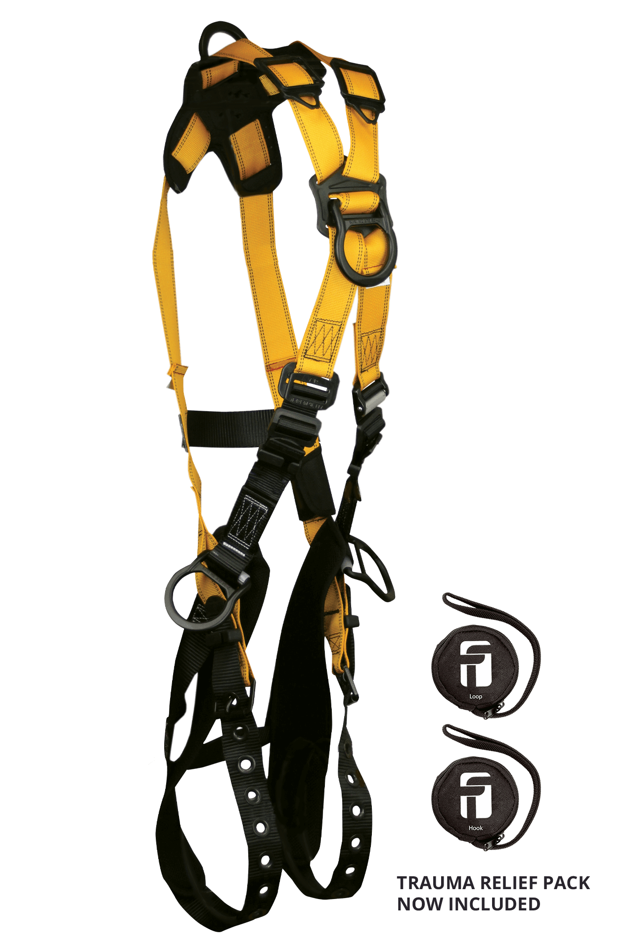 Journeyman Flex® Aluminum 4D Cross-over Climbing Full Body Harness