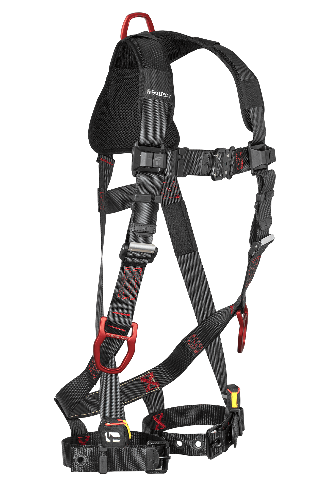 FT-Iron 3D Standard Non-belted Full Body Harness, Tongue Buckle Leg Adjustment