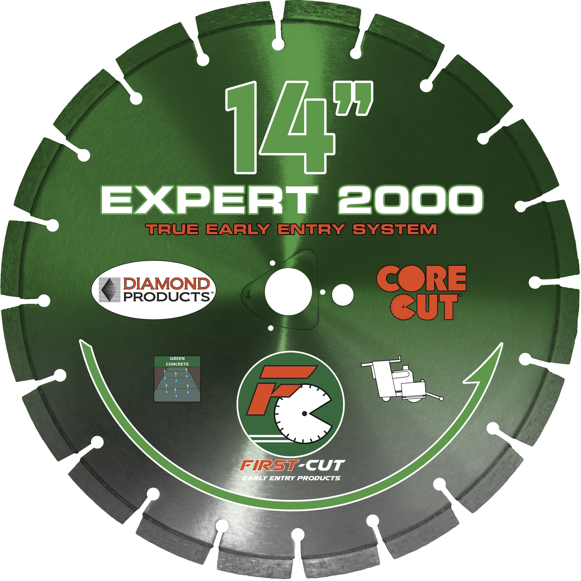 Expert 2000 First-Cut Early Entry Blade