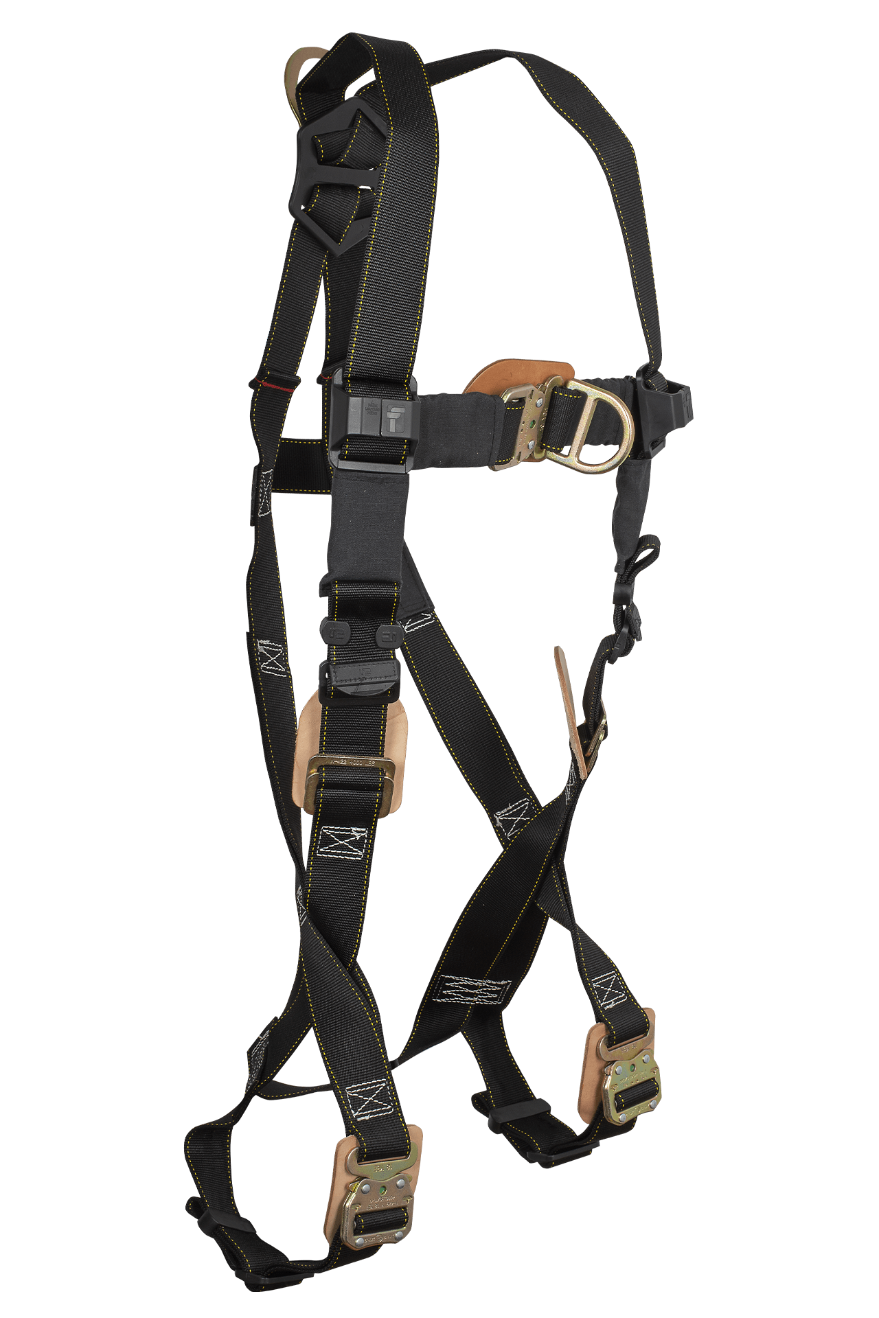 Arc Flash Nylon 2D Climbing Non-belted Full Body Harness, Quick-connect Adjustments