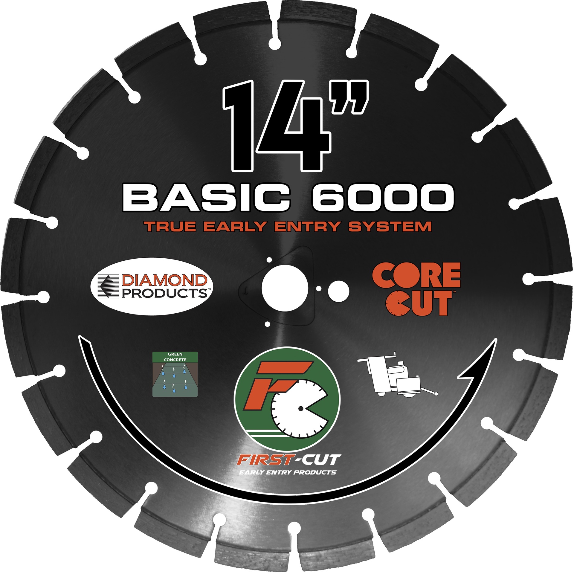 Basic 6000 First-Cut Early Entry Blade