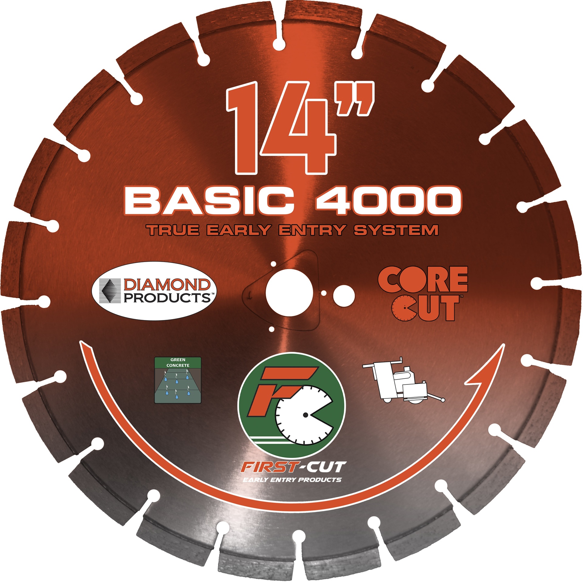 Basic 4000 First-Cut Early Entry Blade