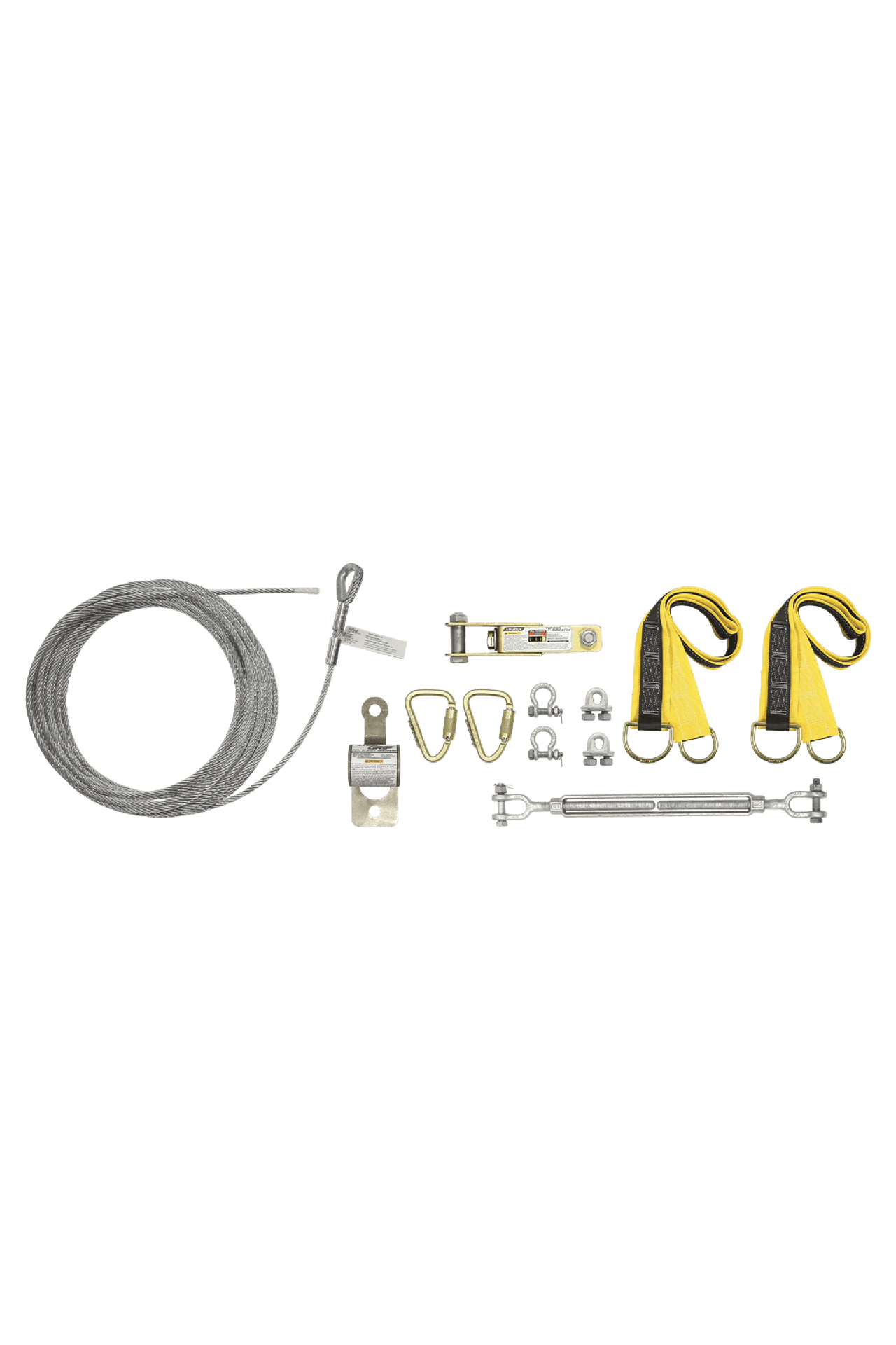 SteelGrip® Temporary Cable HLL System with Web Pass-through Anchors