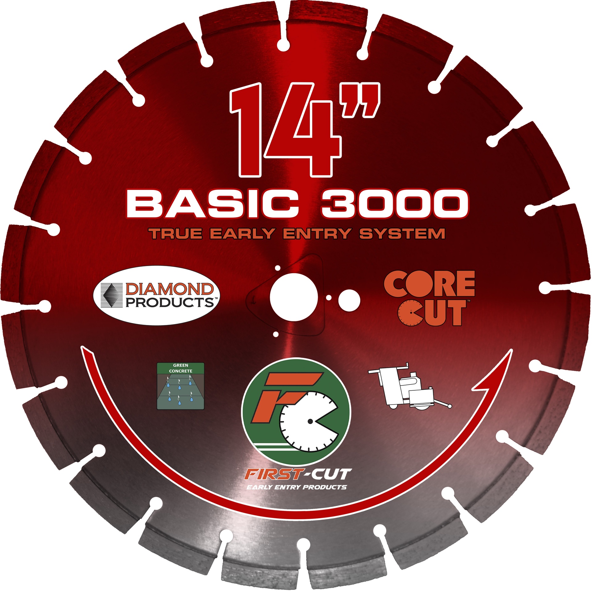 Basic 3000 First-Cut Early Entry Blade