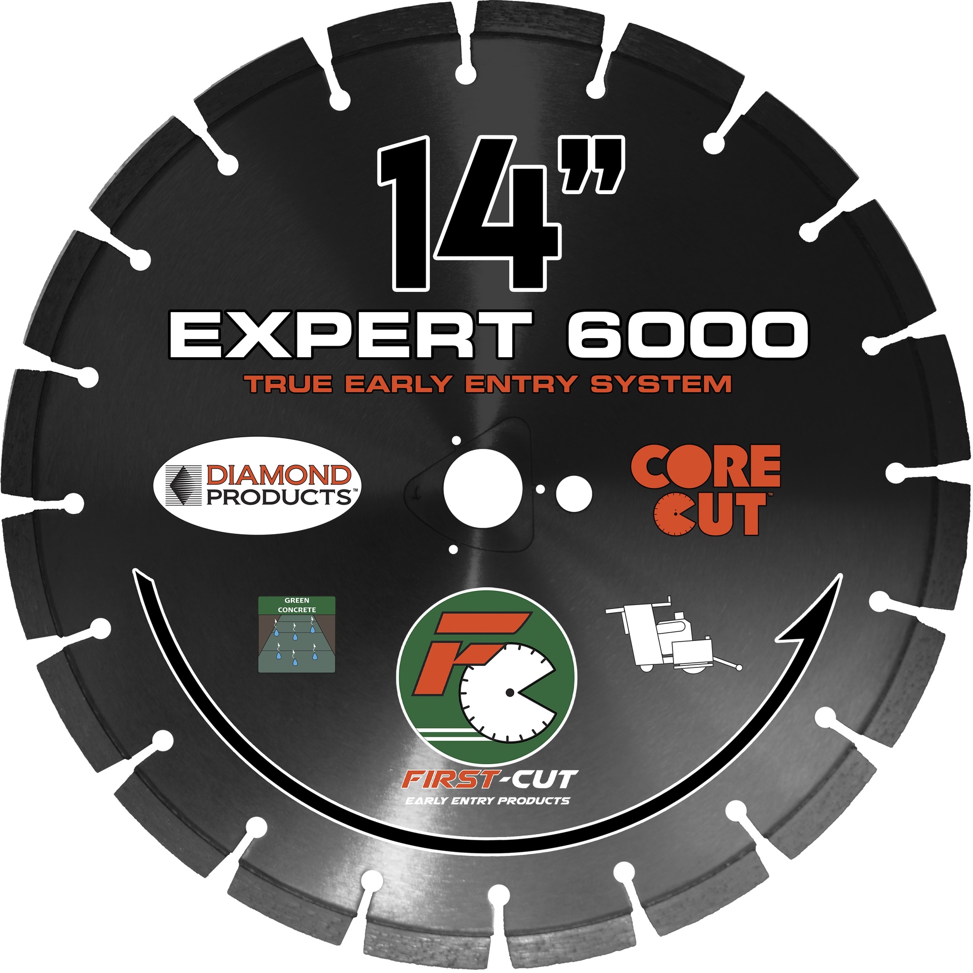 Expert 6000 First-Cut Early Entry Blade
